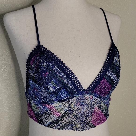 Victoria Secret Lace V-Neck Colorful Bralette - Picture 1 of 9